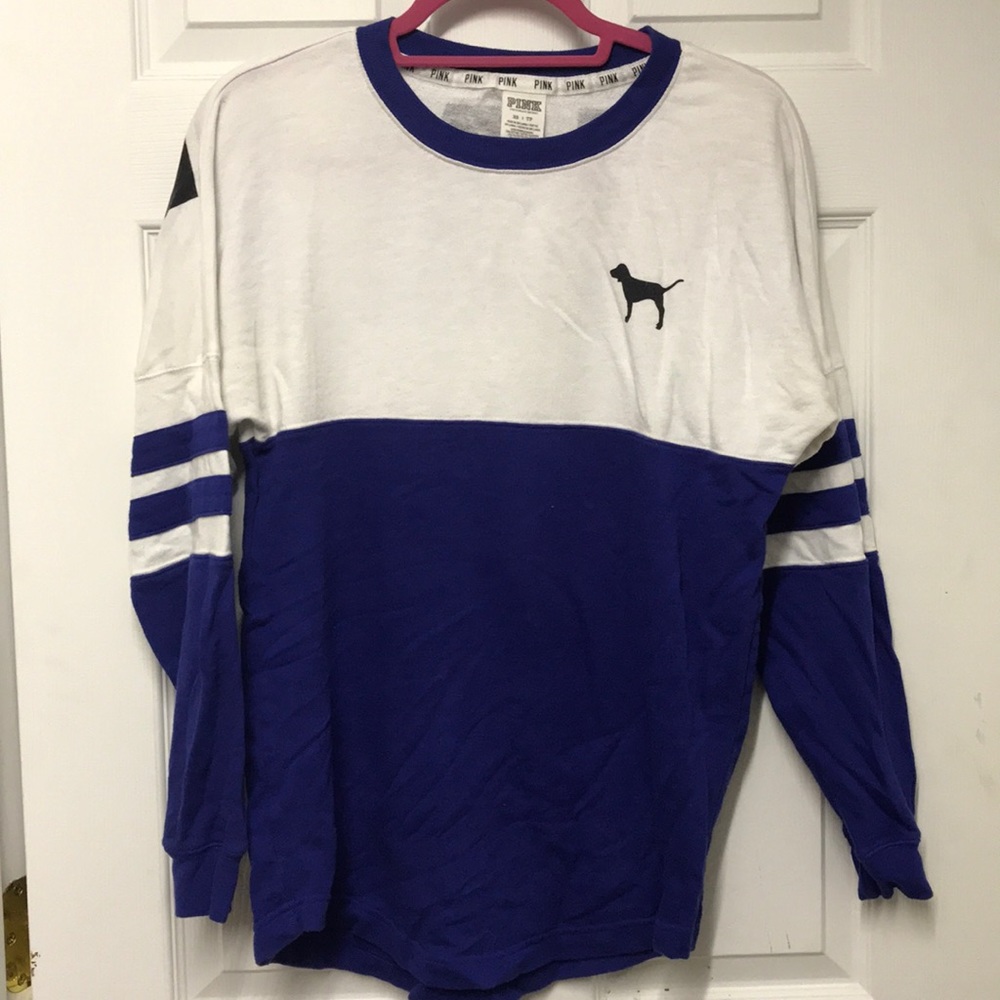 Victoria Secret Crew neck High low Sweatshirt